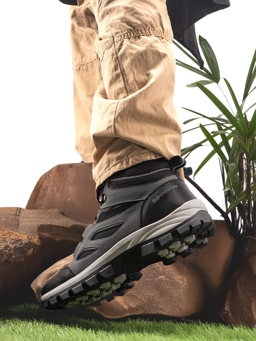 Galaxy Tone Green Core Bacca Bucci ENDURO High-Top Outdoor Hiking Boots