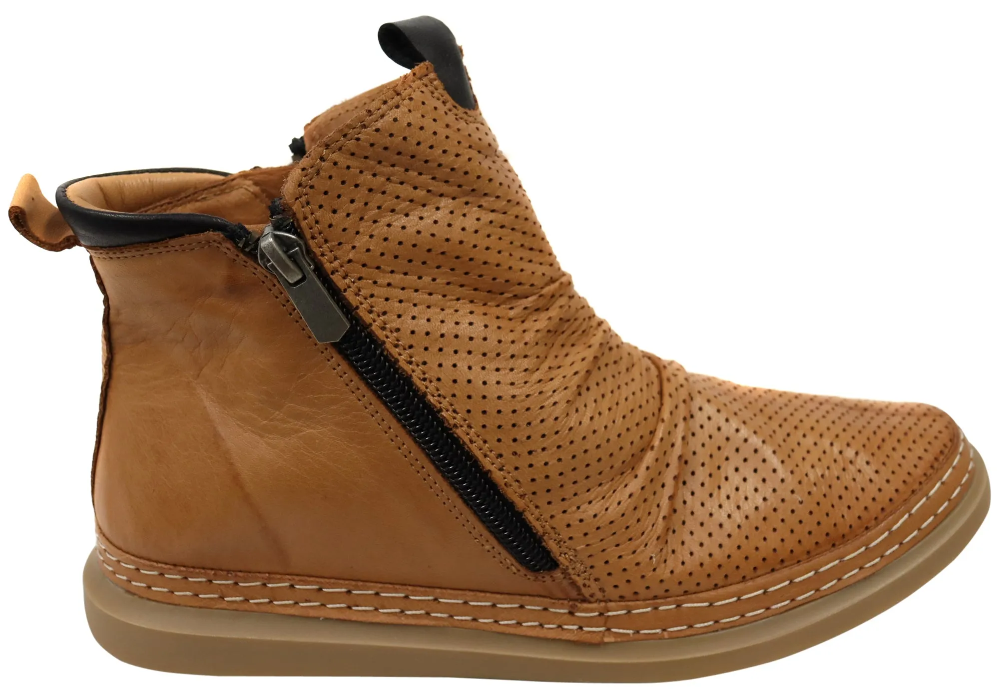 Insulated Comfort Graduate Orizonte Embia Womens European Comfortable Leather Ankle Boots