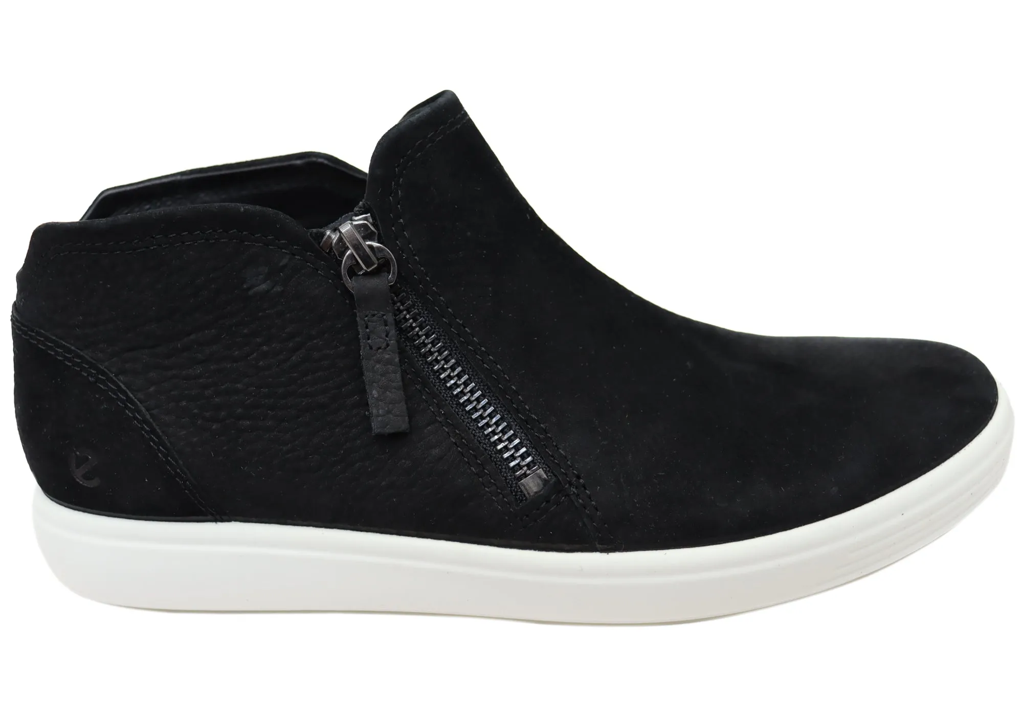 ECCO Womens Soft 7 Womens Comfortable Nubuck Leather Ankle Boots Waterproof Snow Trekker Wild Soul