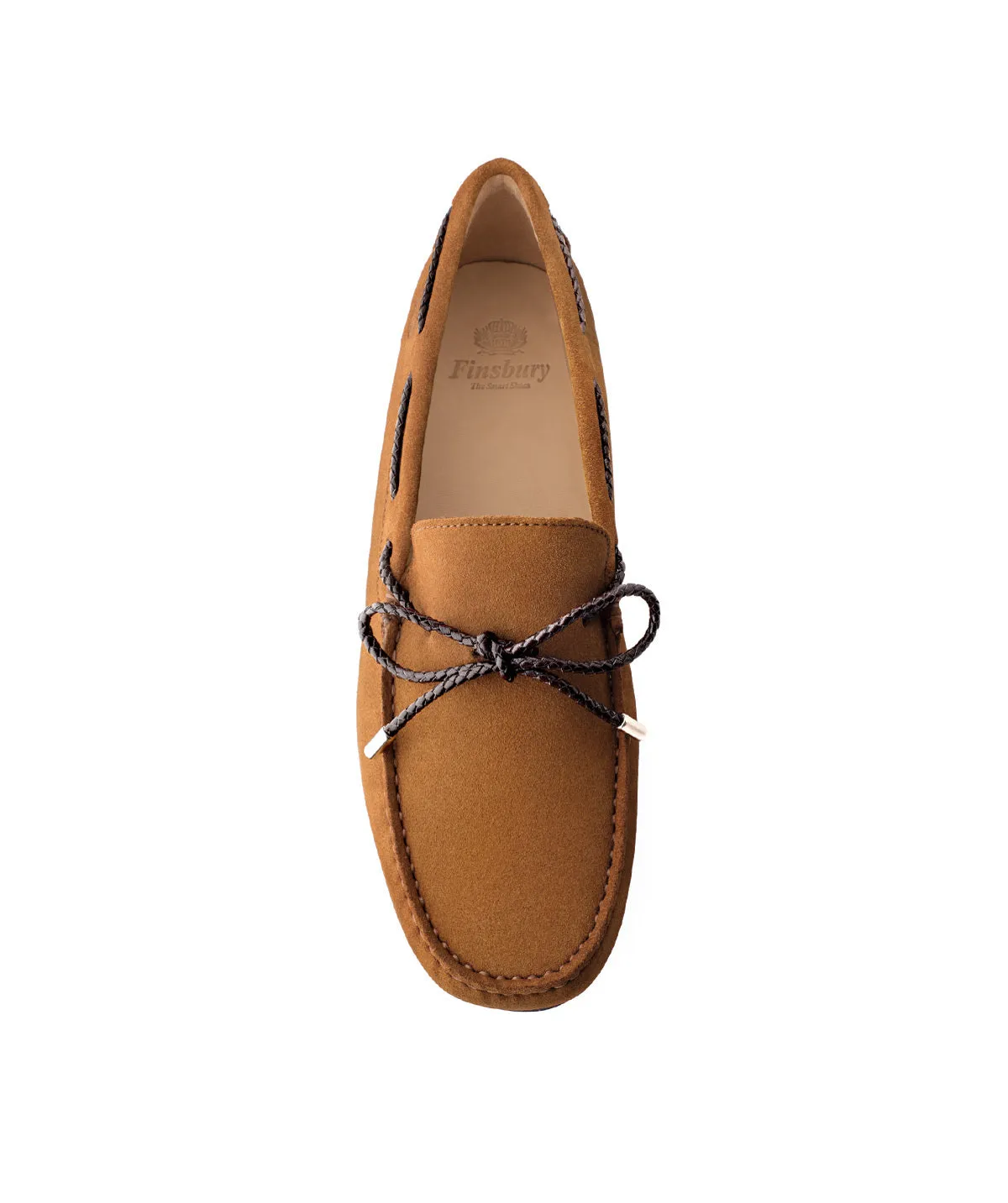 Mocassin CANCUN Daim Tabac Bold Statement