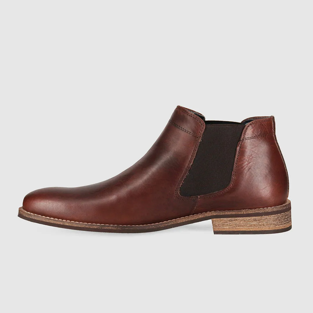 Drake Chelsea Boots Dark Brown Steady Motion