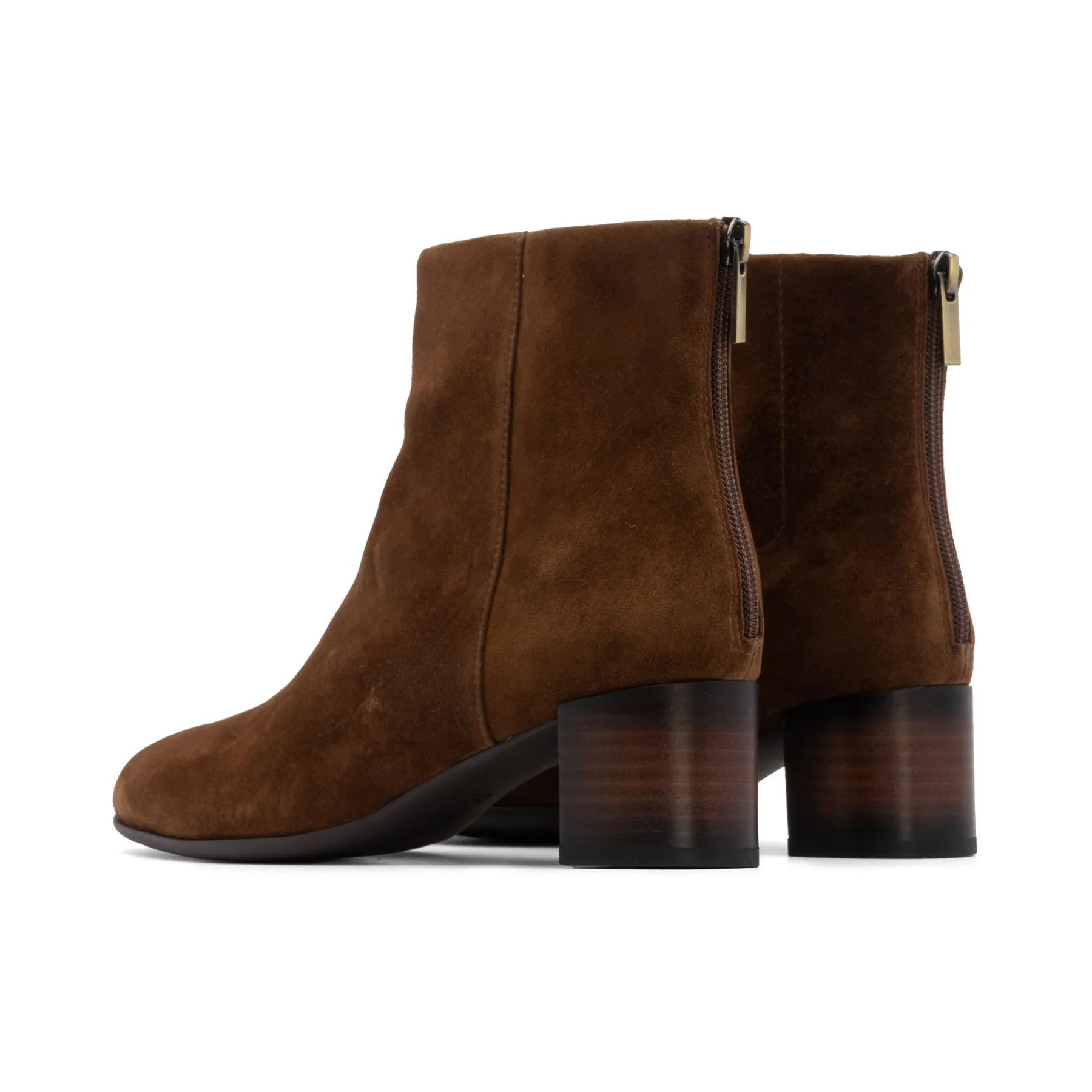 RubberOutsole Lift Up Plaza Back Zip Metatarsal