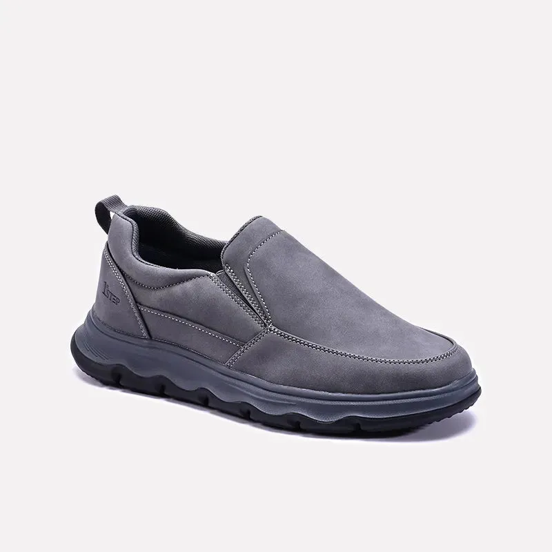 Turbo Rush Gray Sneaker Shoes 0120529 MidTop Odor Eliminating