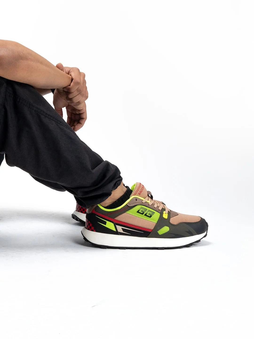 Bacca Bucci TORQUE Rugged Edge Activewear Sneakers Pastel tone