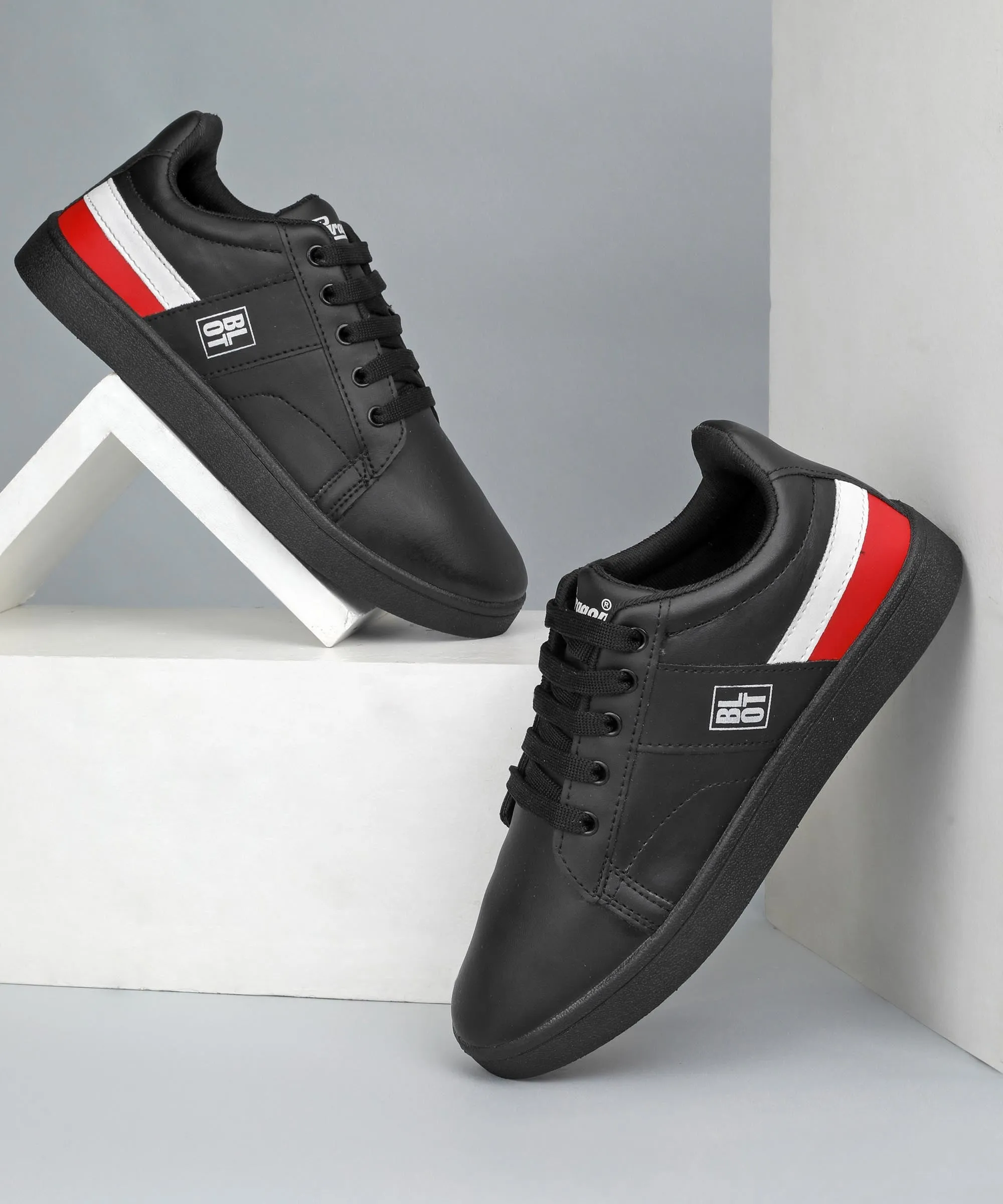 Paragon K1017G Men Casual Shoes | Stylish Walking Outdoor Shoes for Everyday Wear | Smart & Trendy Design  | Comfortable Cushioned Soles White Shock Absorb Sporty Look