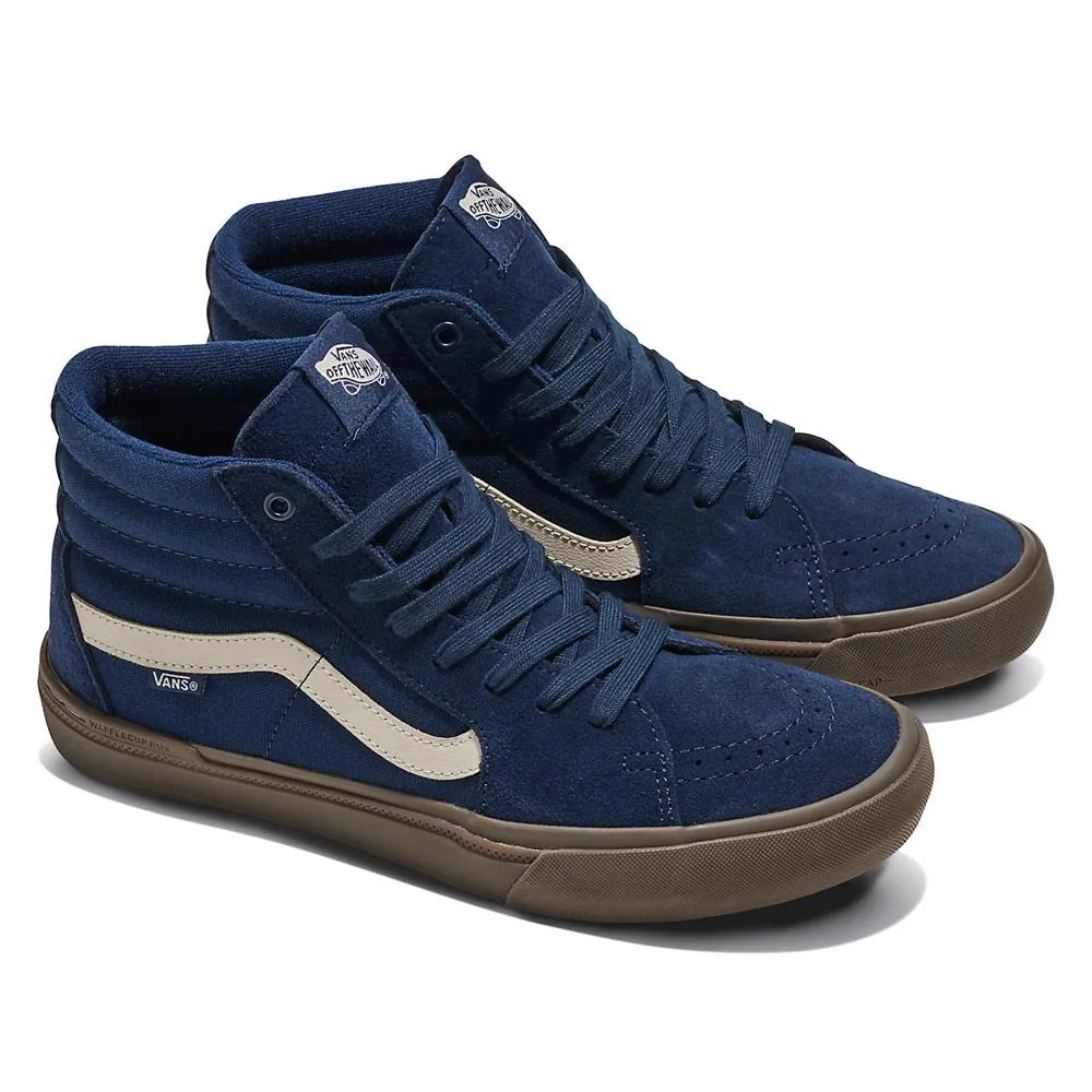 Vans BMX Sk8-Hi - Navy with Dark Gum Street Cool Clear Glow