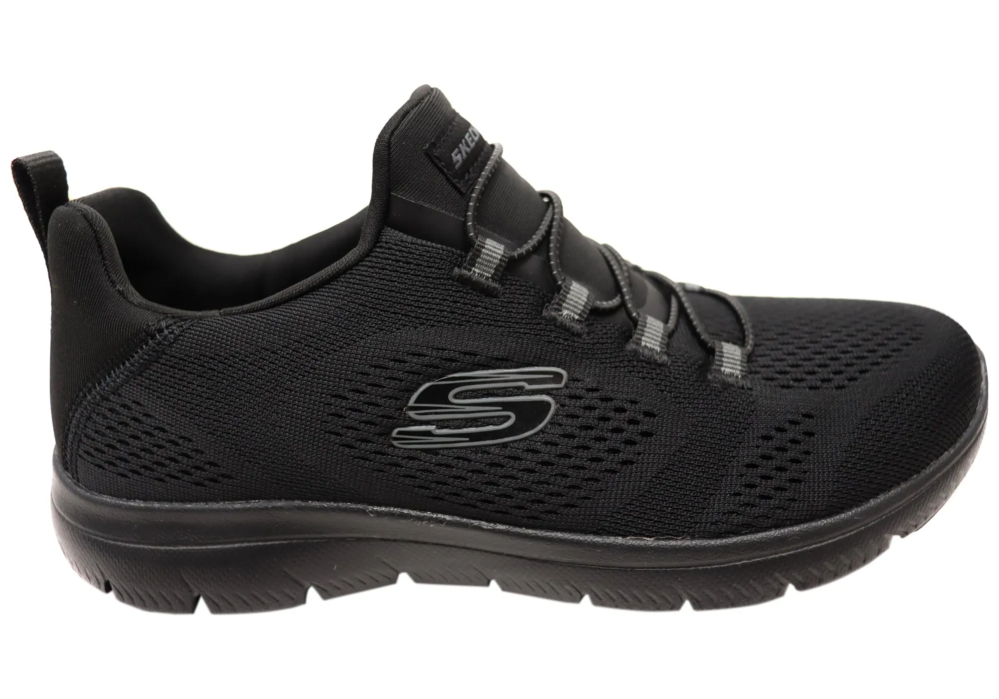 Skechers Womens Summits Perfect Views Comfortable Slip On Shoes cushioning technology Run Errands