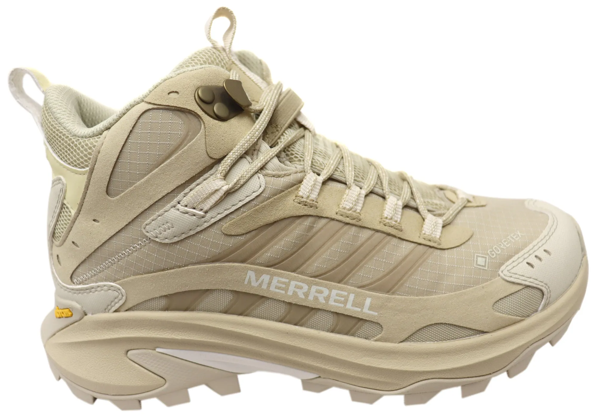 Merrell Womens Moab Speed 2 Mid Gore Tex Comfortable Lace Up Boots Orthotic Friendly Footbed