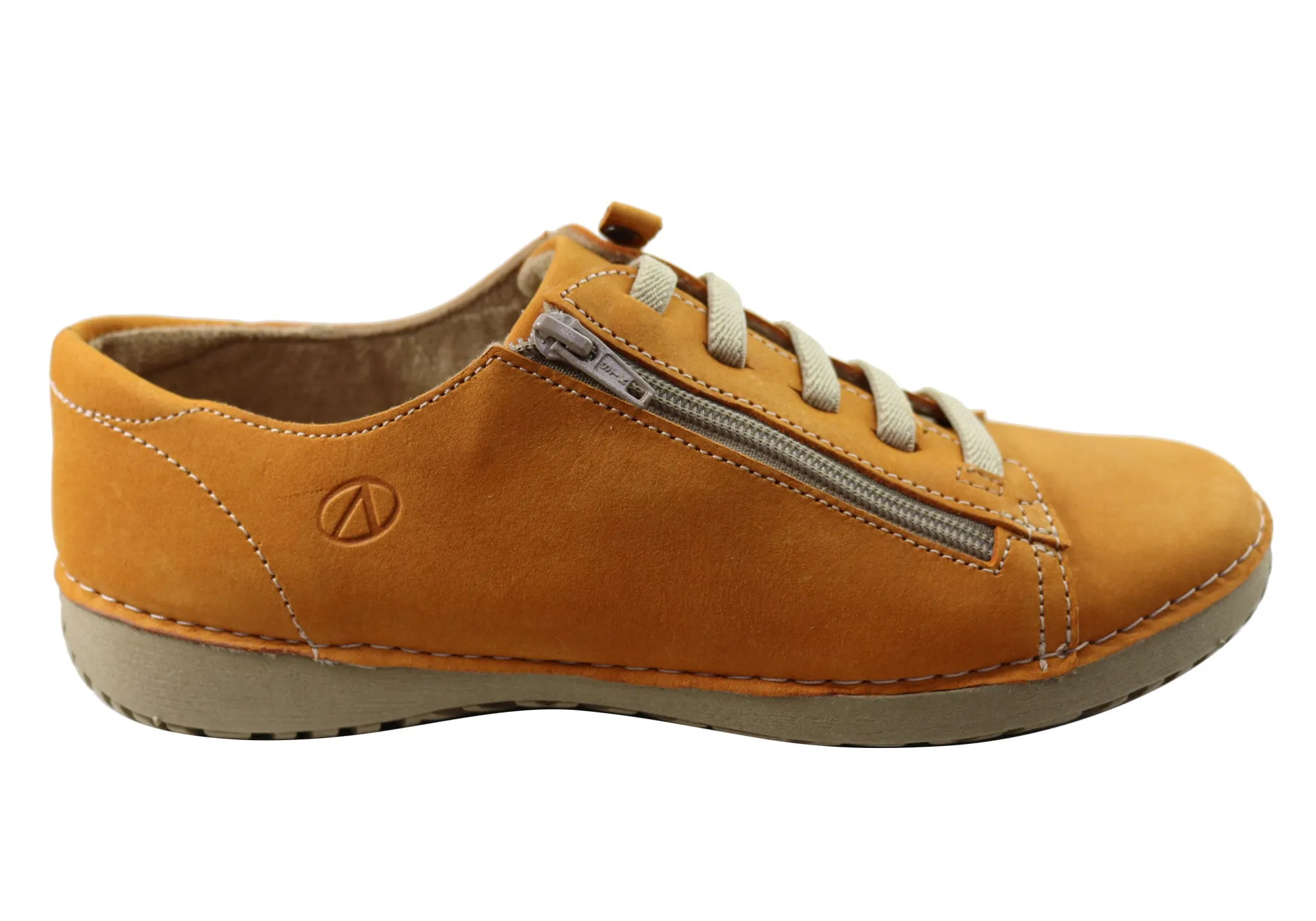 Andacco Breeza Womens Comfortable Leather Casual Shoes Made In Brazil Long Comfort