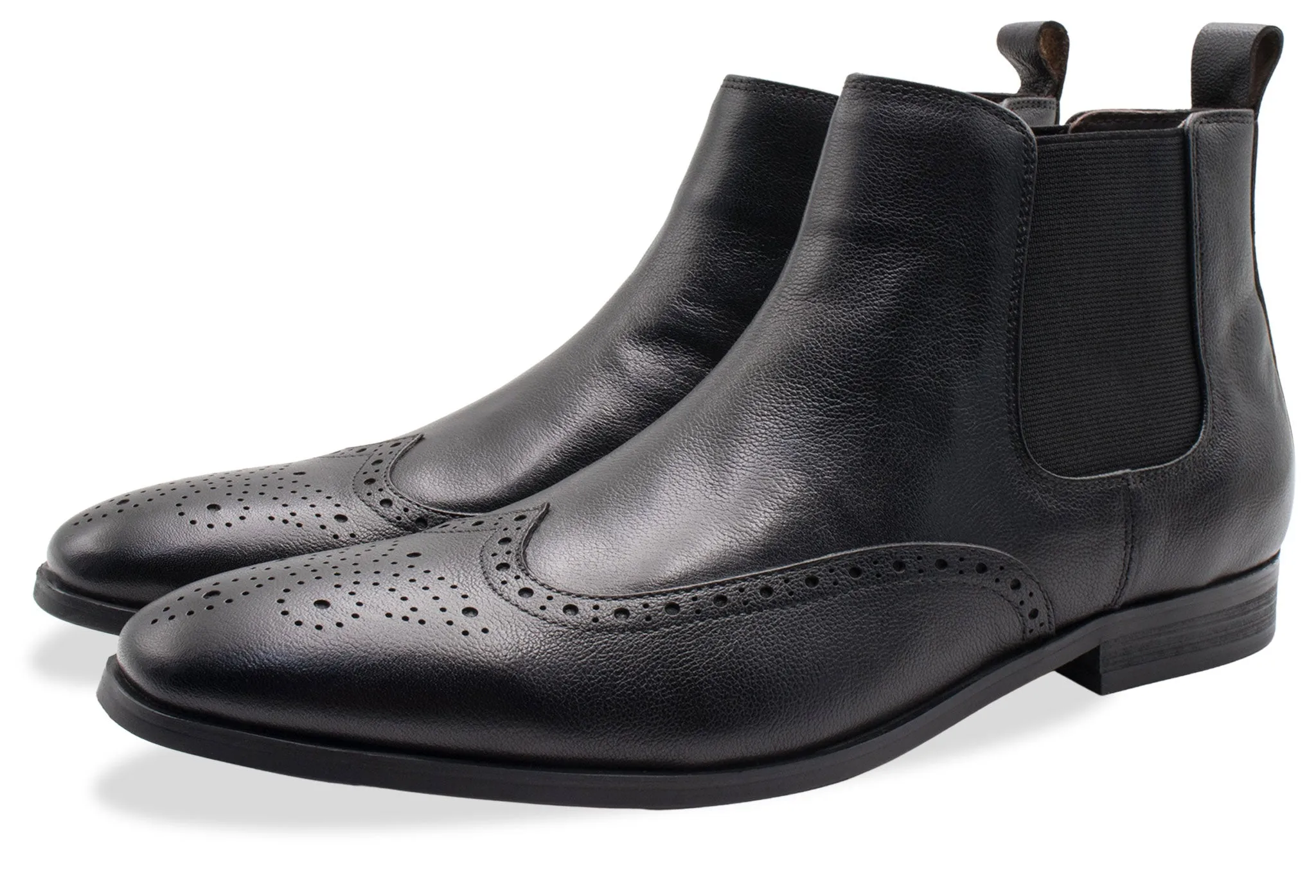 Bariloche Black Chelsea Boots Heel Safe