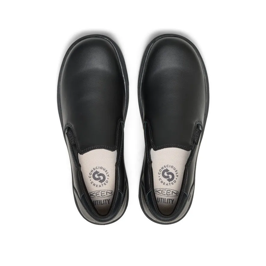 Men's Kenton Shift WTX Work Shoe (Soft Toe)  |  Black/Black Vintage Mood Skin Fresh