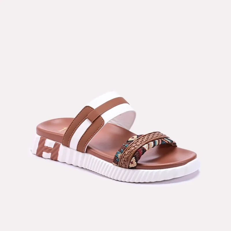 White Designer Slippers 0413213 New In