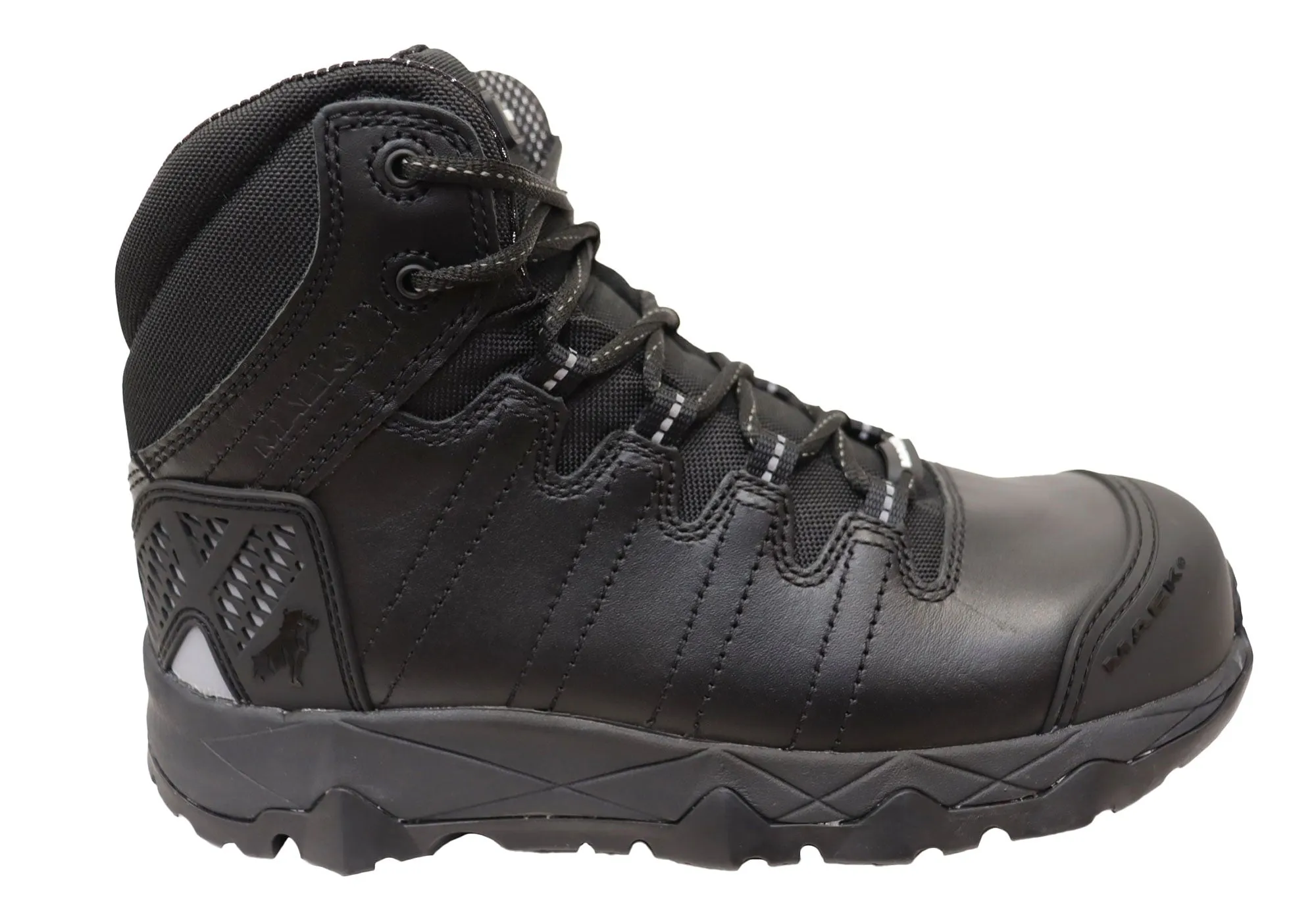 Eco Material Cold Weather Commuter Low Profile Remote Hiking Mack Mens Octane Leather Composite Toe Safety Boots