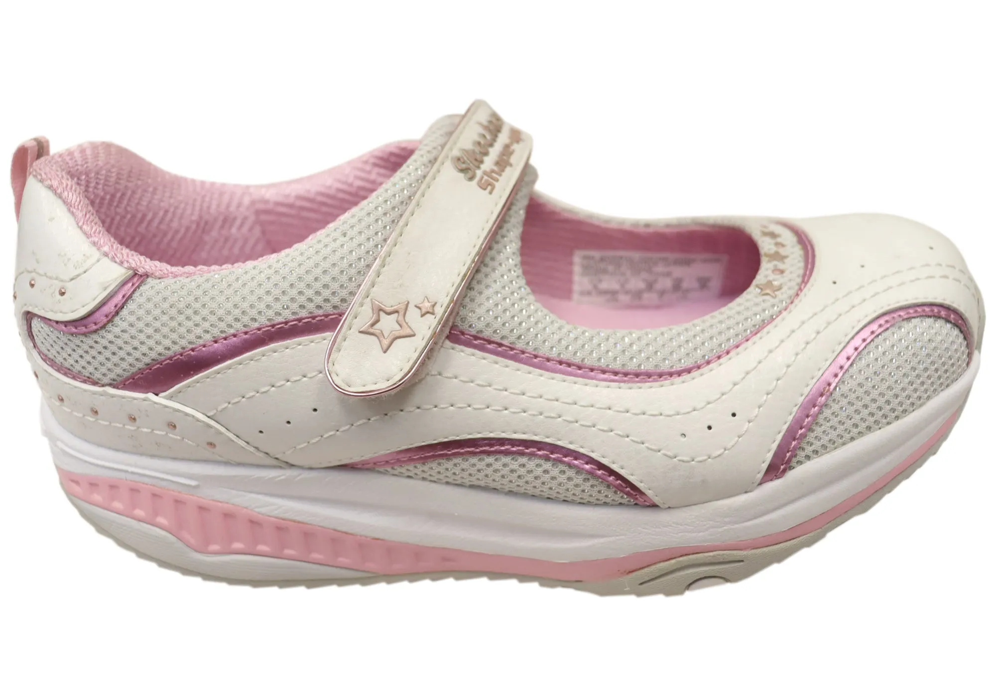 Skechers Kids Girls Shape Ups XF Mary Jane Shoes Daily Gear All Season