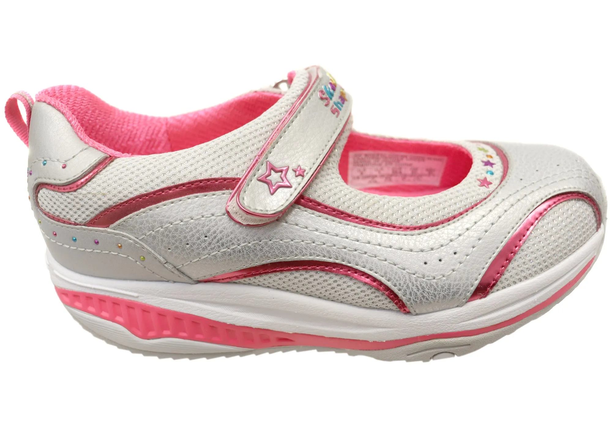 High Performance Day Ready Skechers Kids Girls Shape Ups XF Mary Jane Shoes