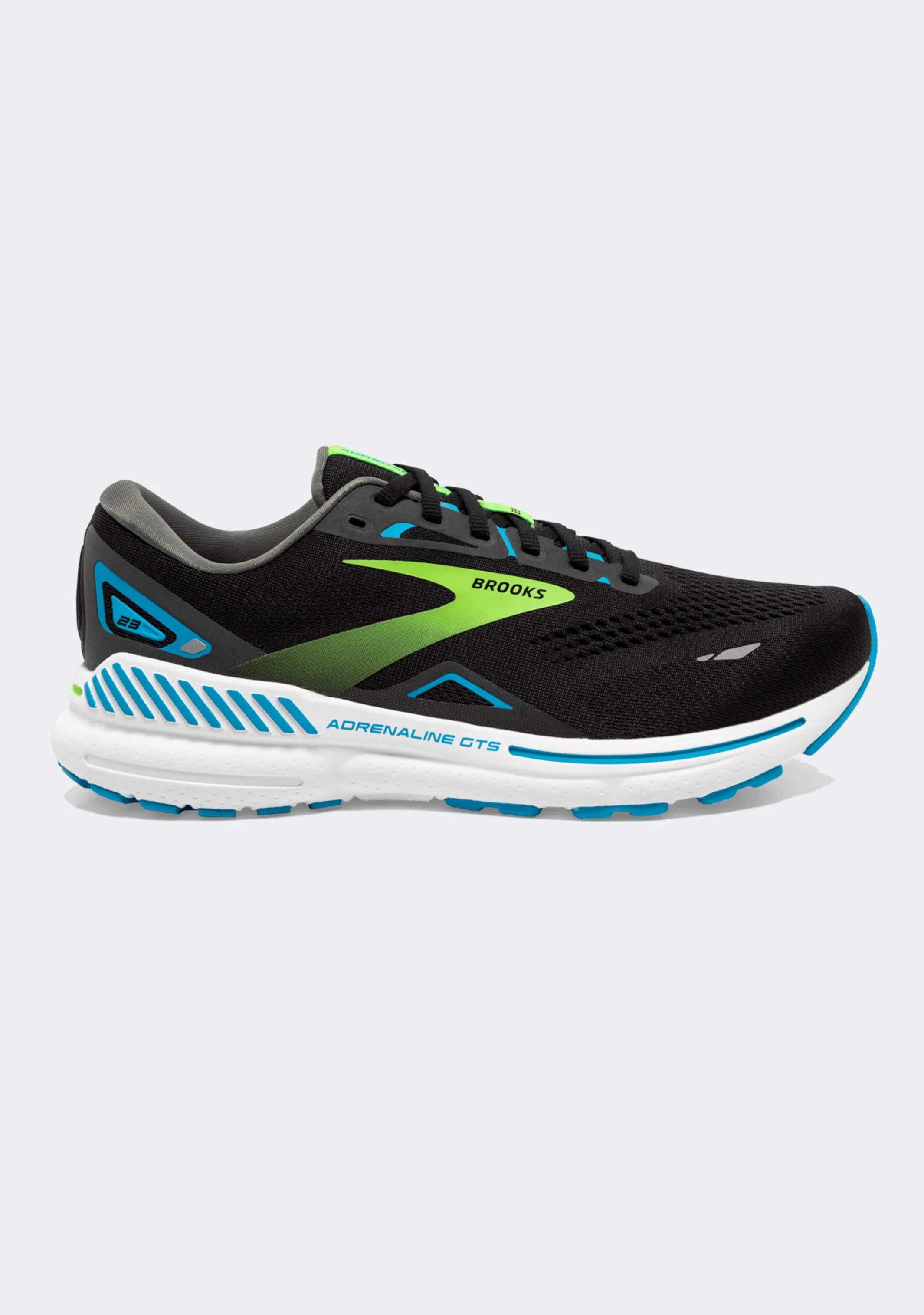 Brooks Men's Adrenaline GTS 23 cushioned collar Comfortable insoles