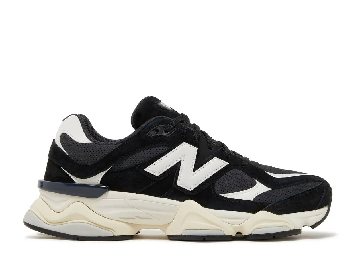 Adjustable Straps Elastic New Balance 9060 Black White