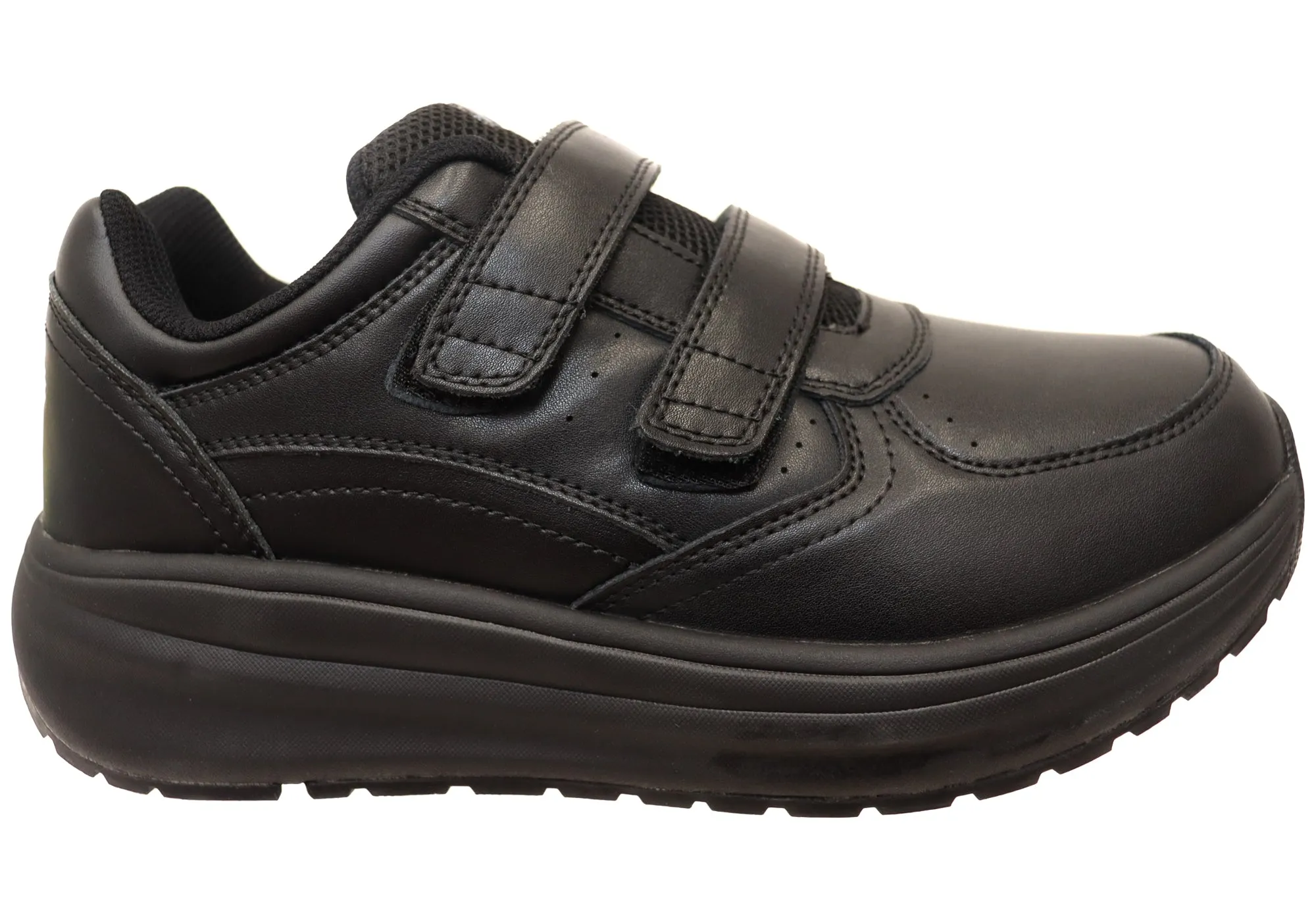 Propet Ultima Strap Mens Shoe XX Wide 5E Width Leather Shoes vibration damping