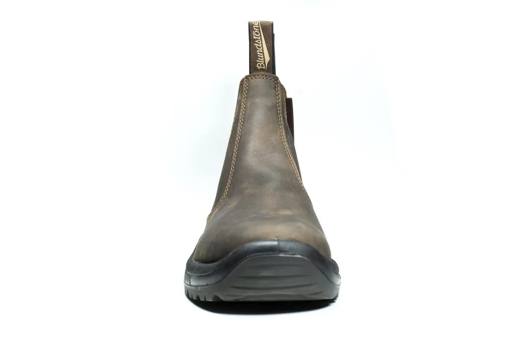 Dock Easy Family Time Blundstone 492 - Chunk Sole - Rustic Brown