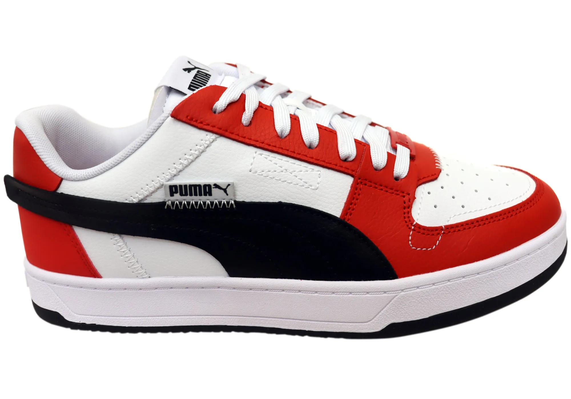 High Shine Puma Mens Caven 2.0 VTG Comfortable Lace Up Sneakers