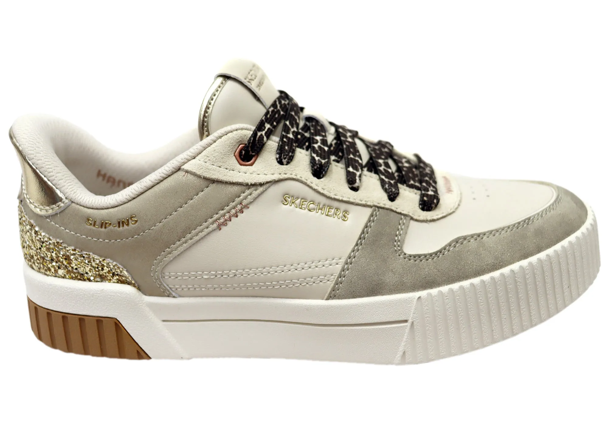 MachineWashable Sneaker Cleaner Skechers Womens Comfortable Slip Ins Jade Radiant Roar Shoes