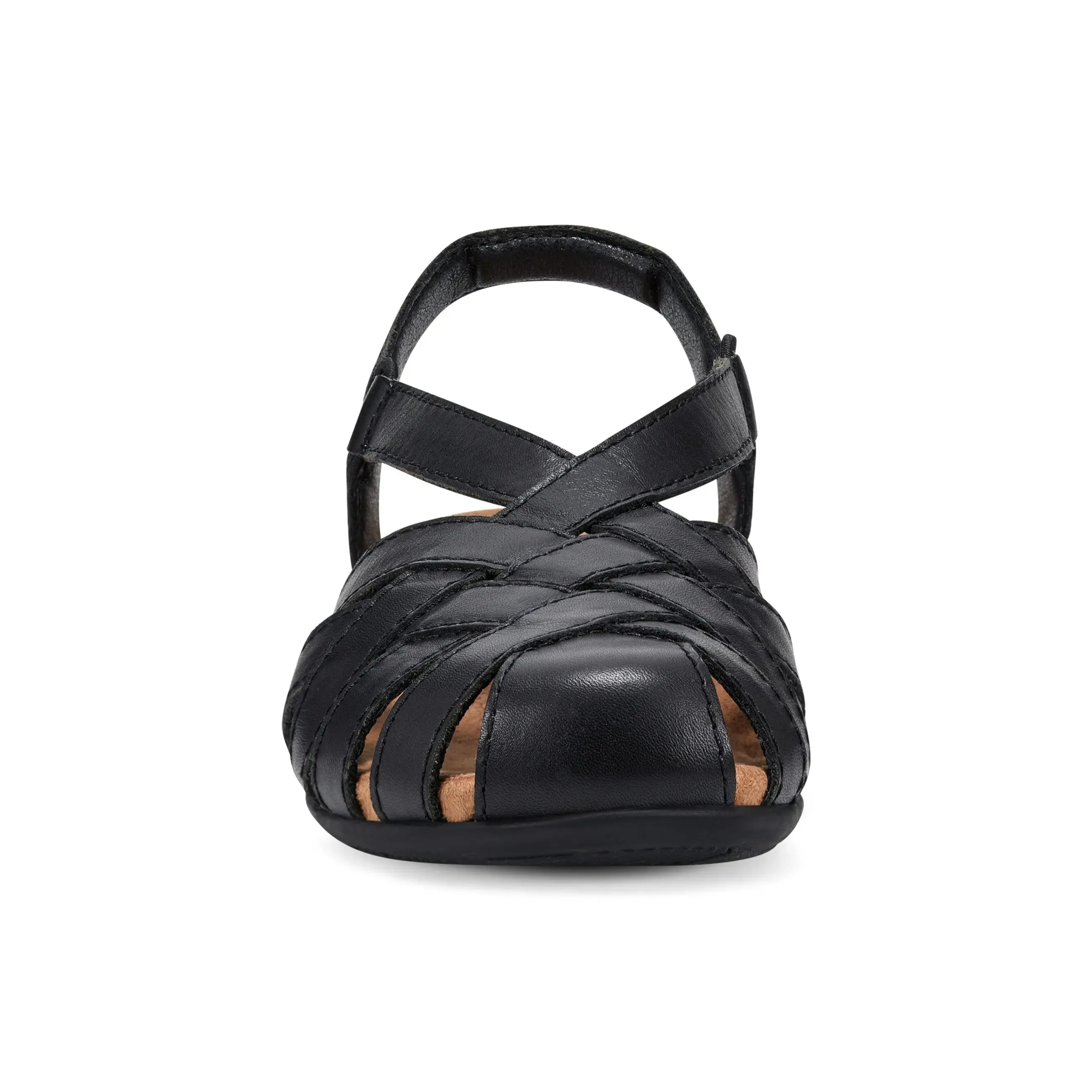 Neo Pop Trail Ease Berri Woven Casual Round Toe Slip-on Sandals