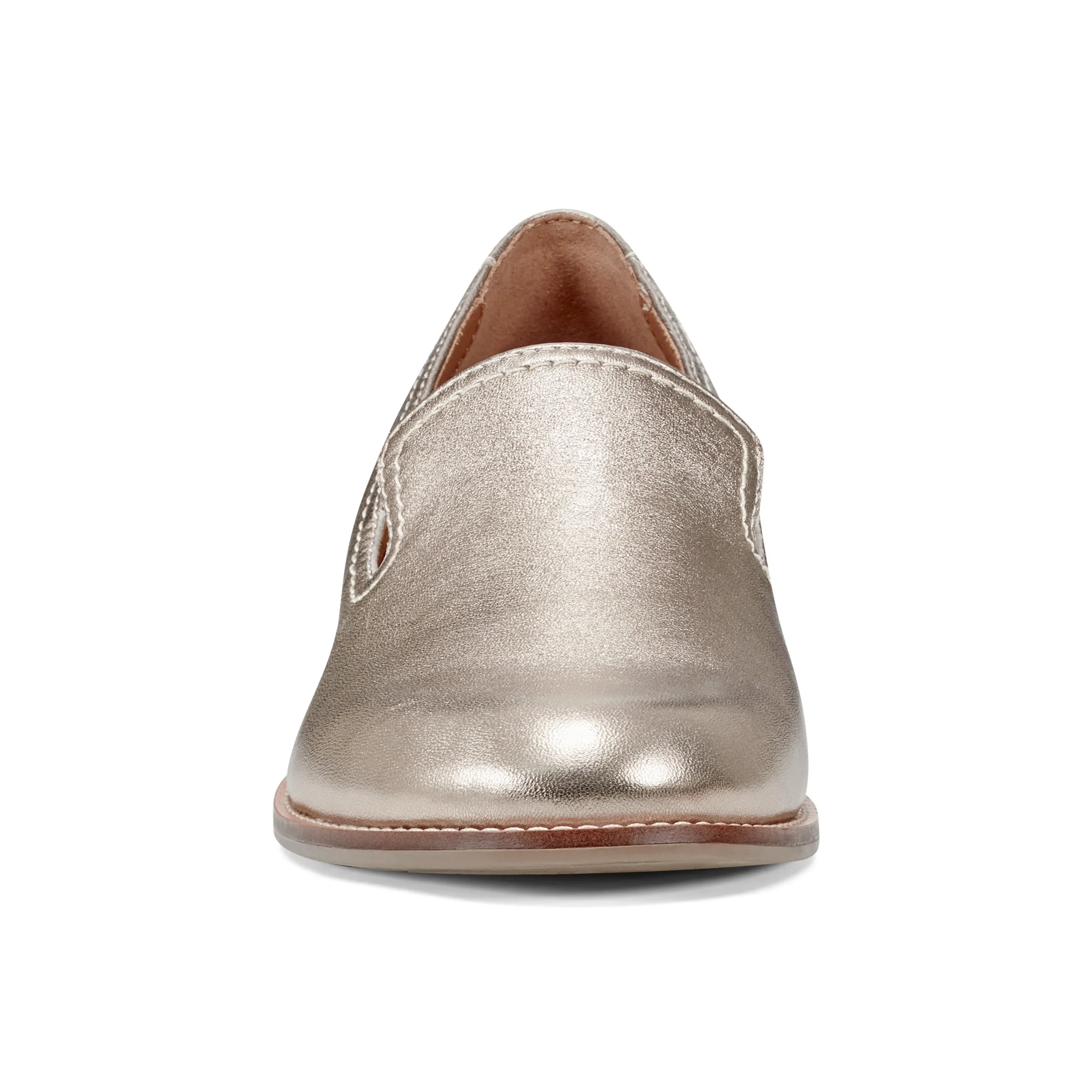 Edna Round Toe Casual Slip-on Flat Loafers Joy Step Mom Safe