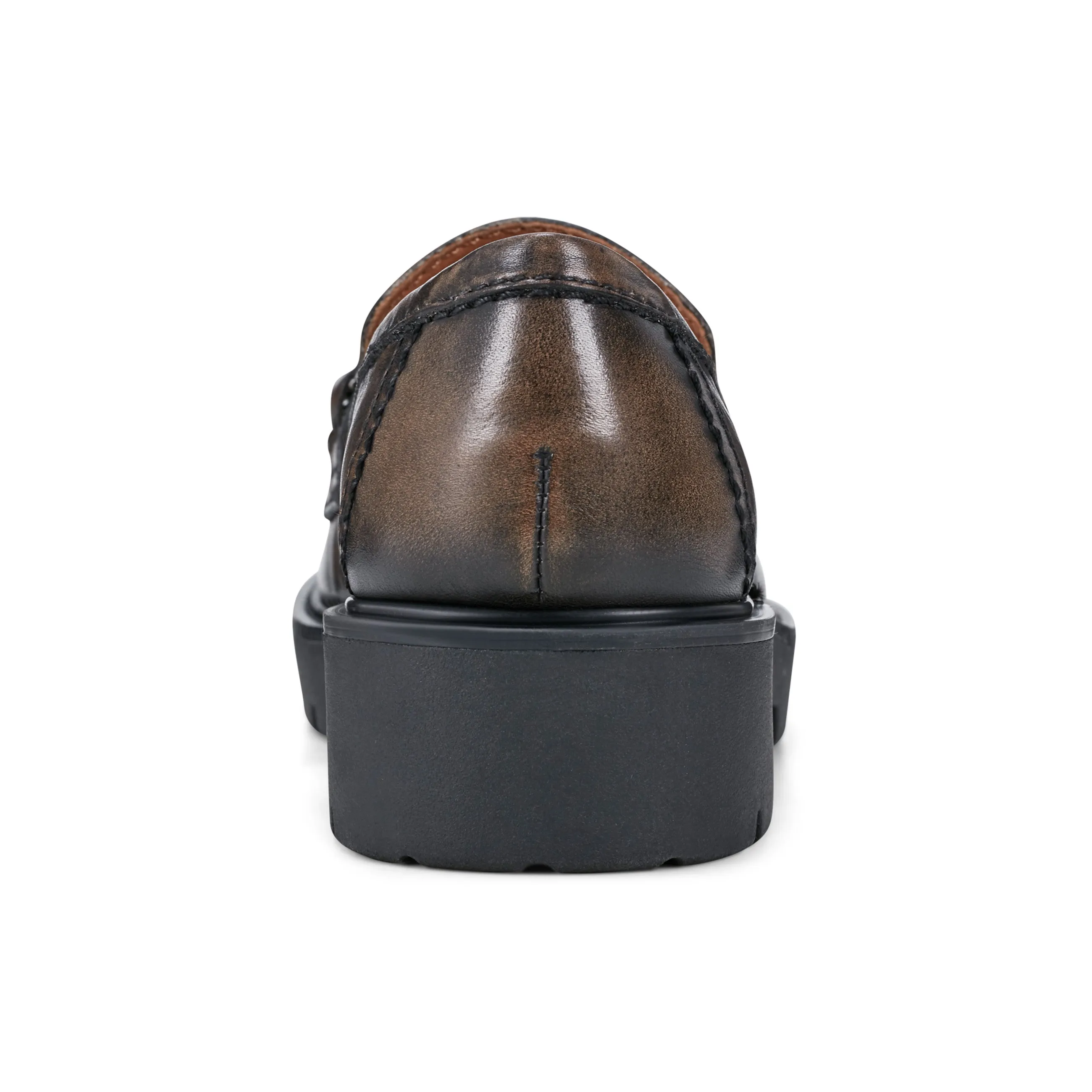 Slip Resistant Outdoor Explorers Air Boost Zalor Round Toe Lug Sole Casual Slip-on Loafers