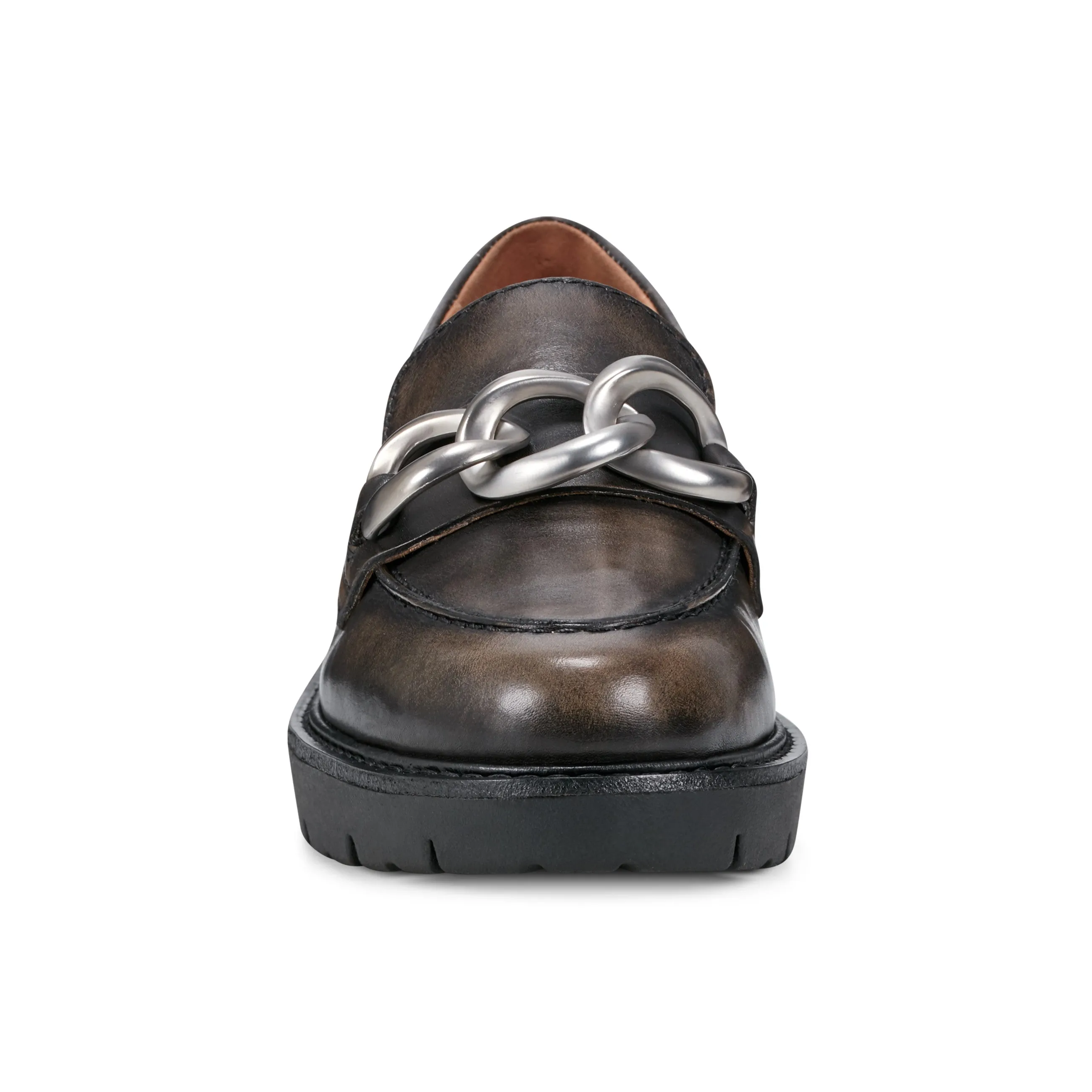 Breathable Beach Walk Season Ease Zalor Round Toe Lug Sole Casual Slip-on Loafers