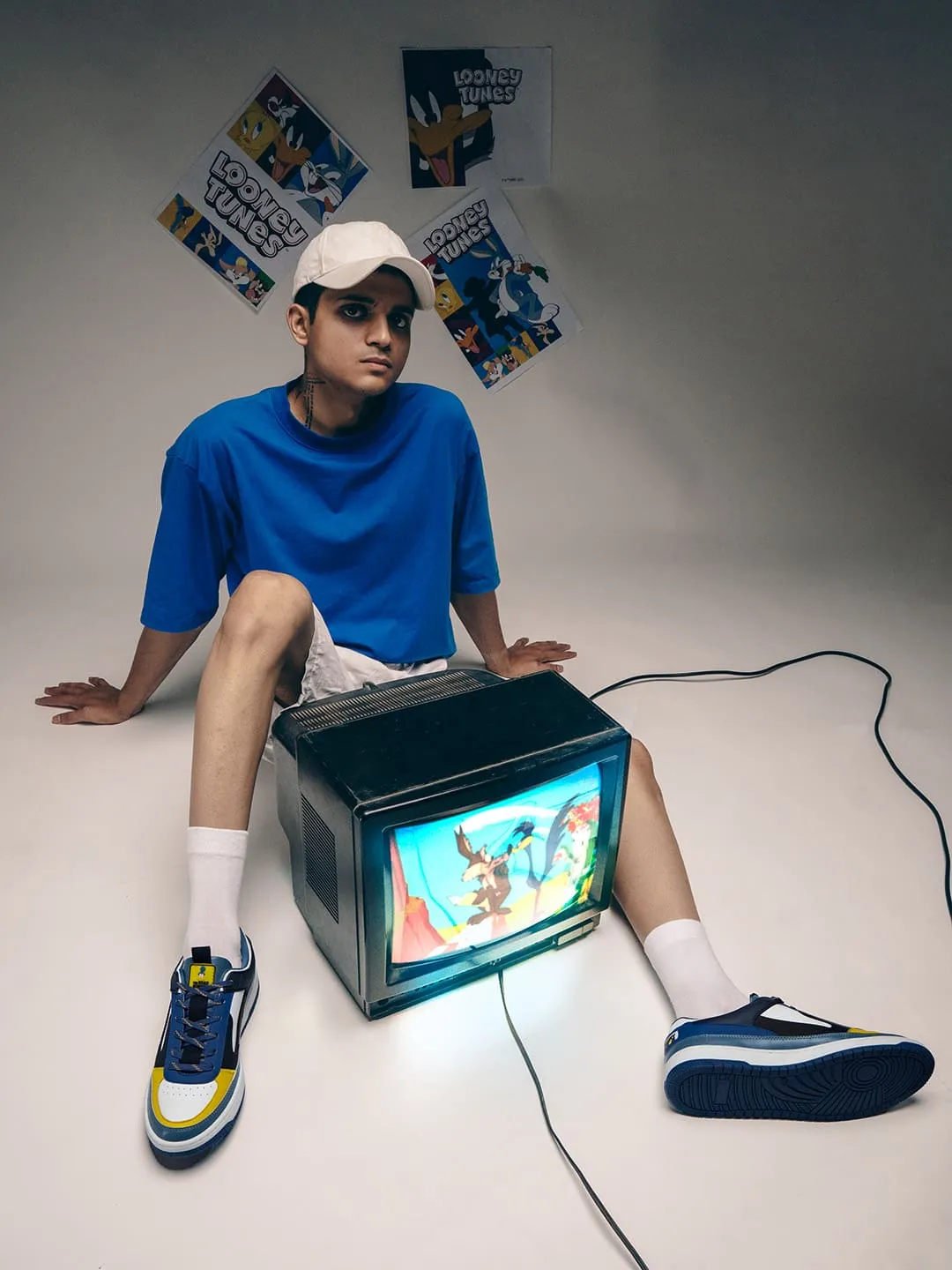 Spring Jump Pastel tone Bacca Bucci x Looney Tunes Road Runner Rush??Sneakers
