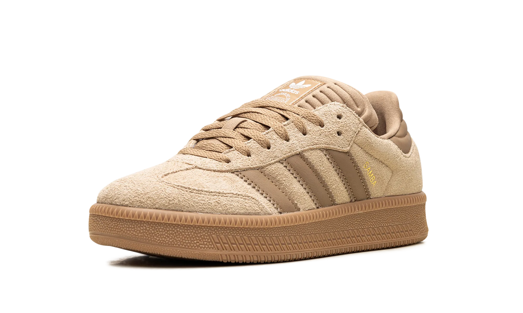 Heat Free Stone Gray Samba XLG "Magic Beige Gum"