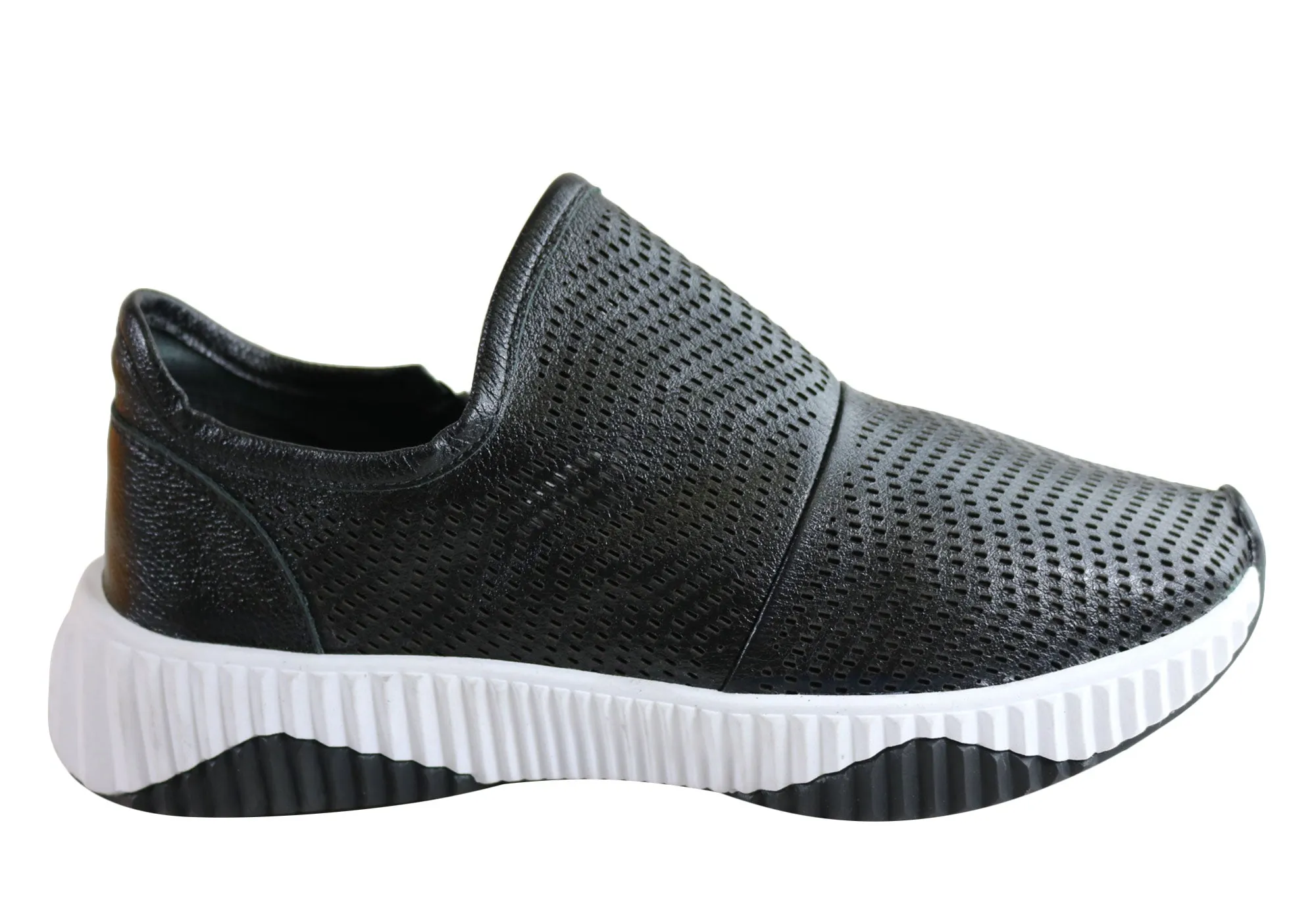 Mountain Path Fun run Orcade Imelda Womens Comfortable Leather Casual Shoes Made In Brazil