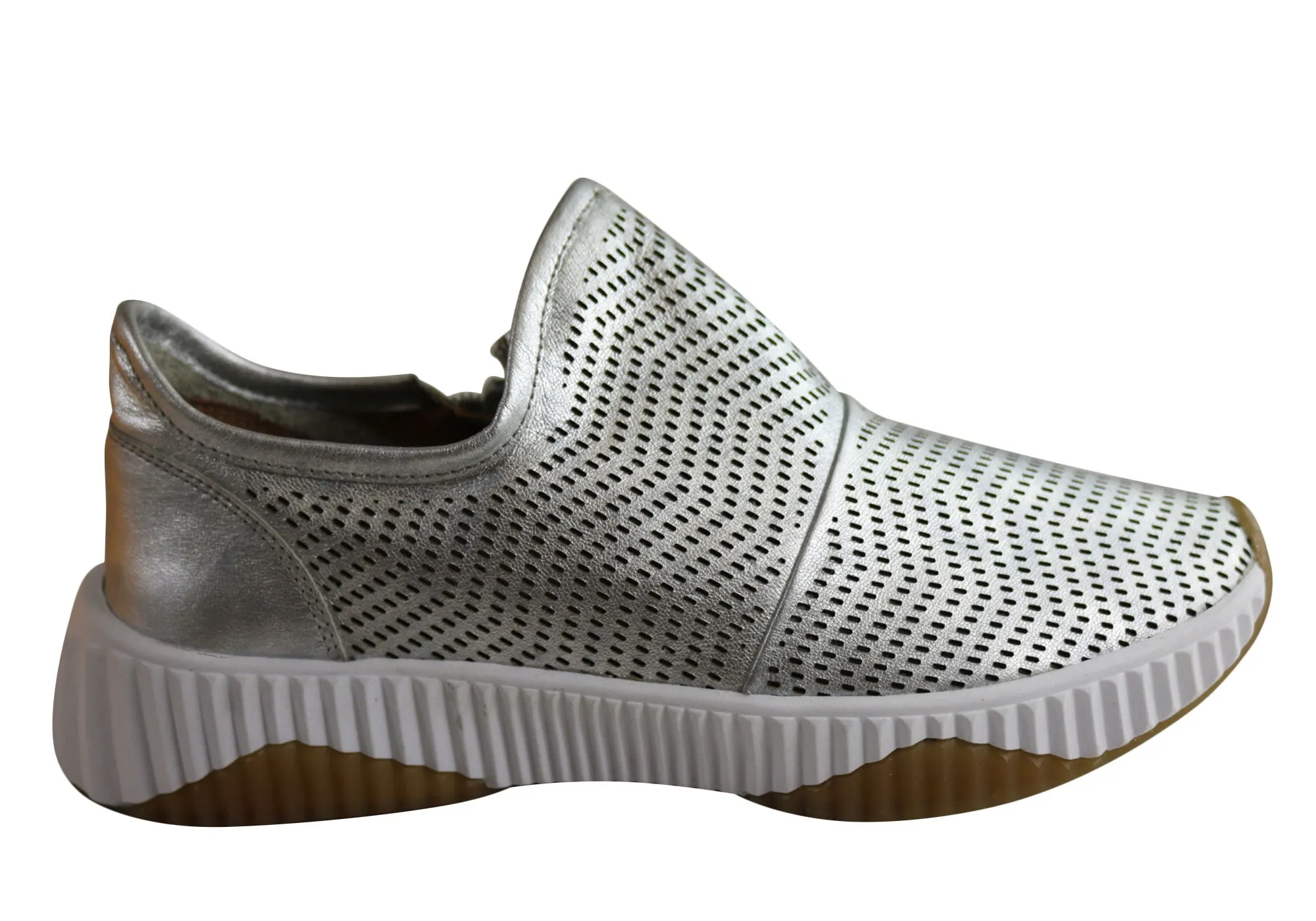 Fit Freedom Orcade Imelda Womens Comfortable Leather Casual Shoes Made In Brazil