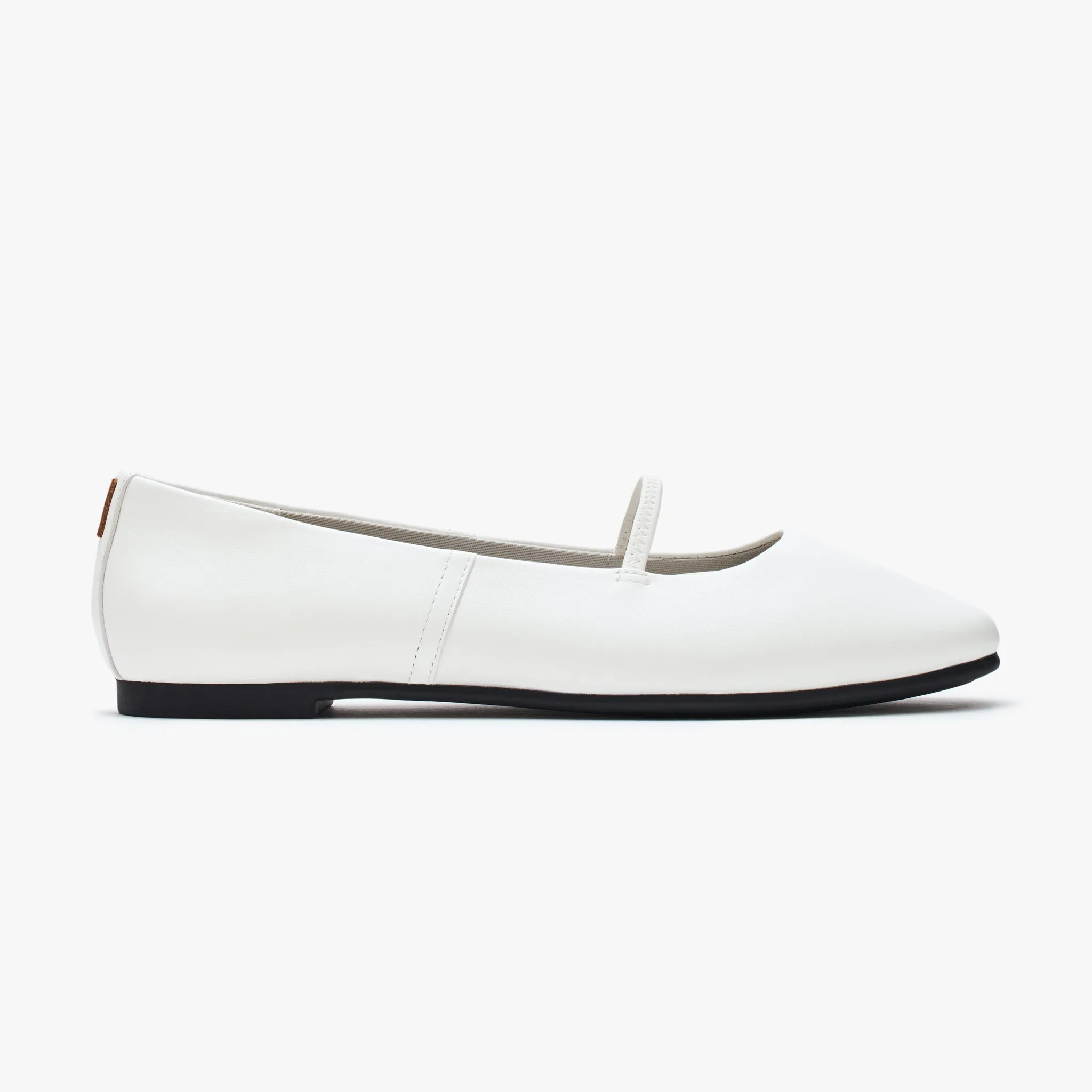 Travel Flats - White EcoFriendly
