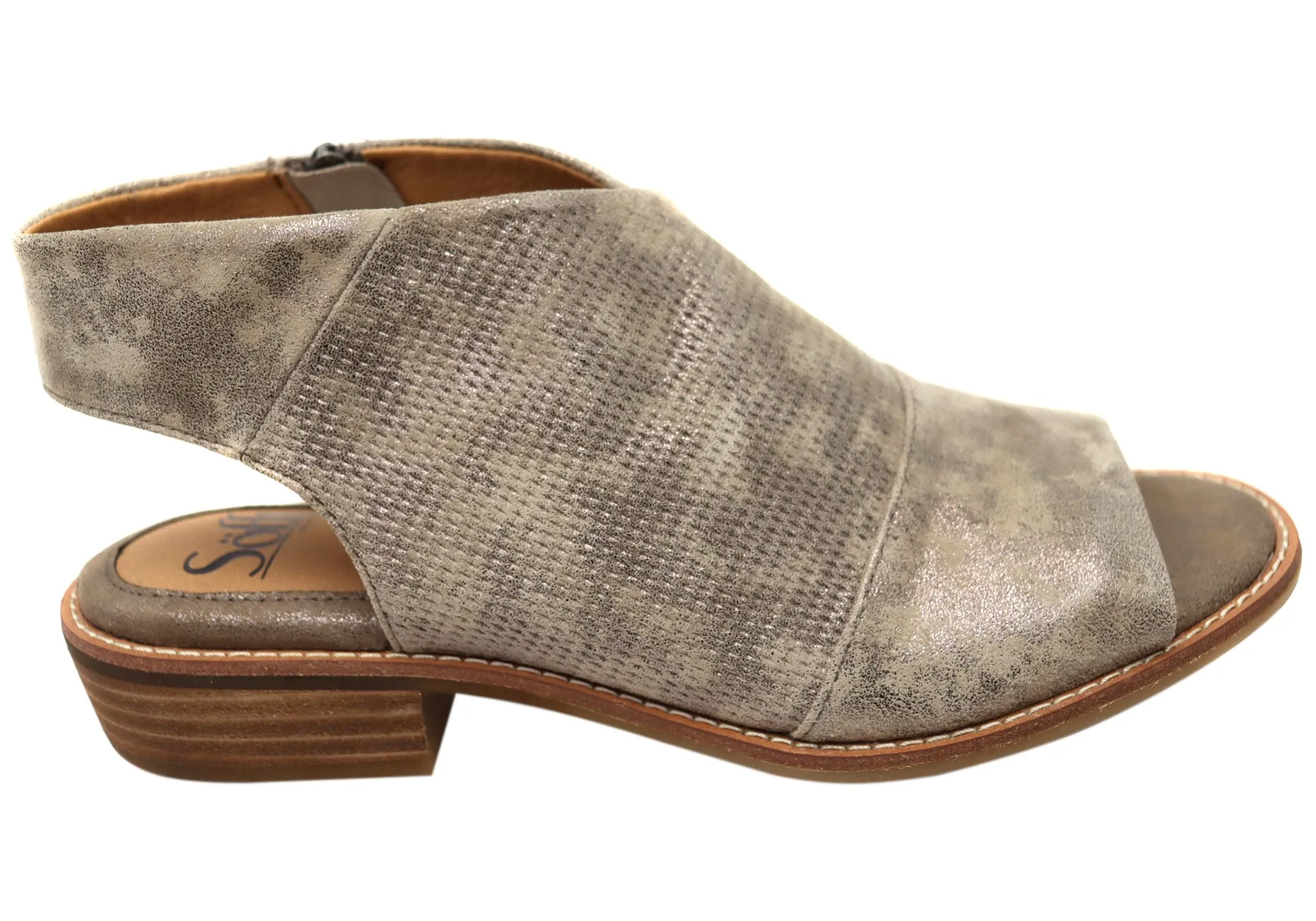 Sofft Natalia Womens Leather Sandals With Cushioned Comfort Footbed Beach-ready Footwear