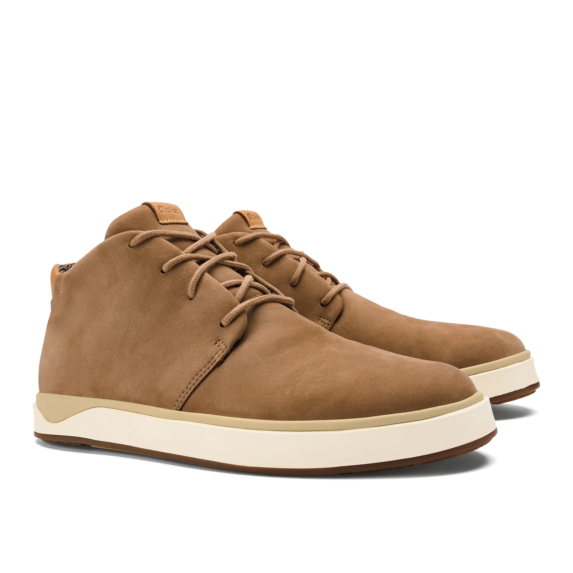 Patterned Surface Grippy Outsole Mountain Hike Papak Ili - Tan