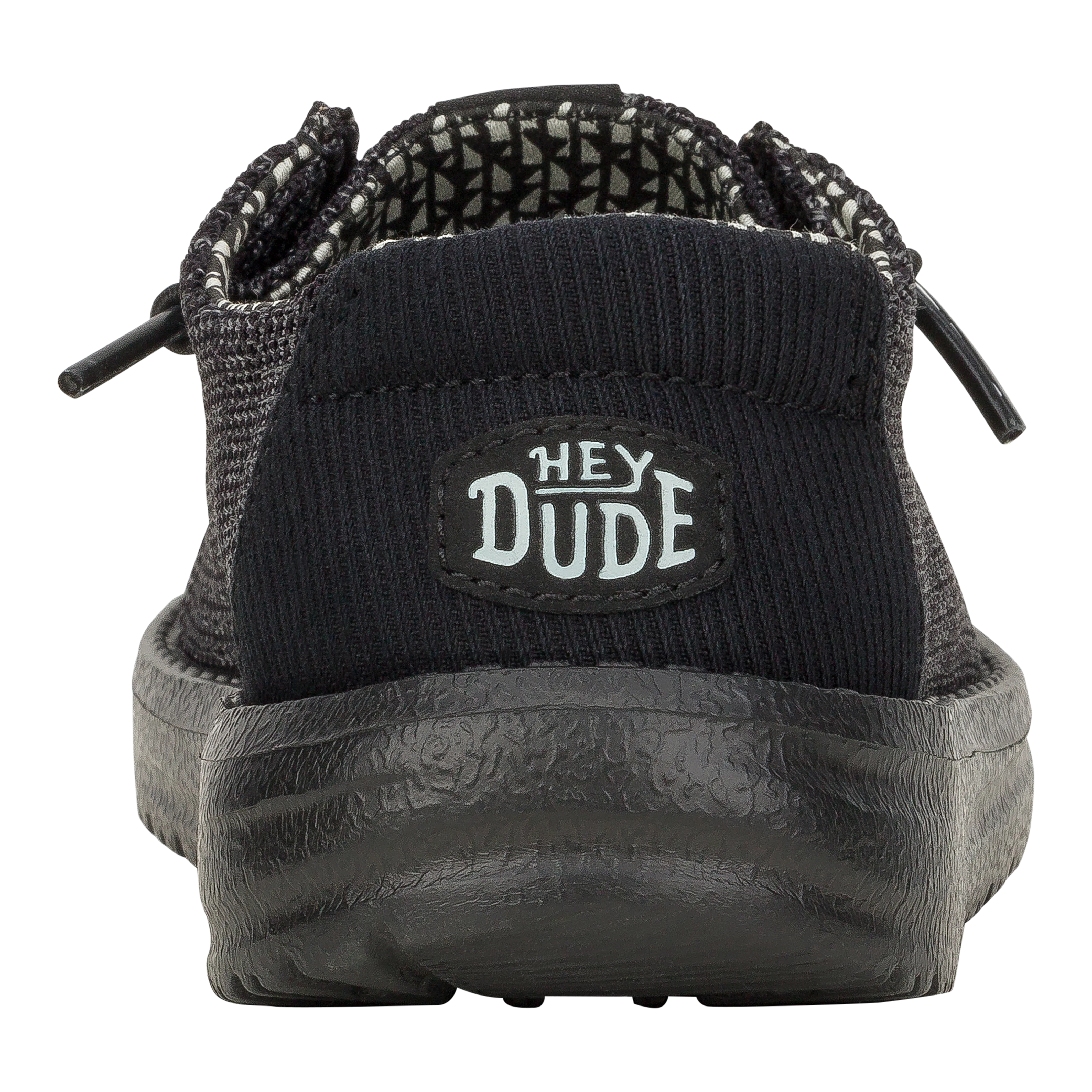 Rubber Traction Grip Running Shoes Wendy Youth Stretch Mesh - Black/Black