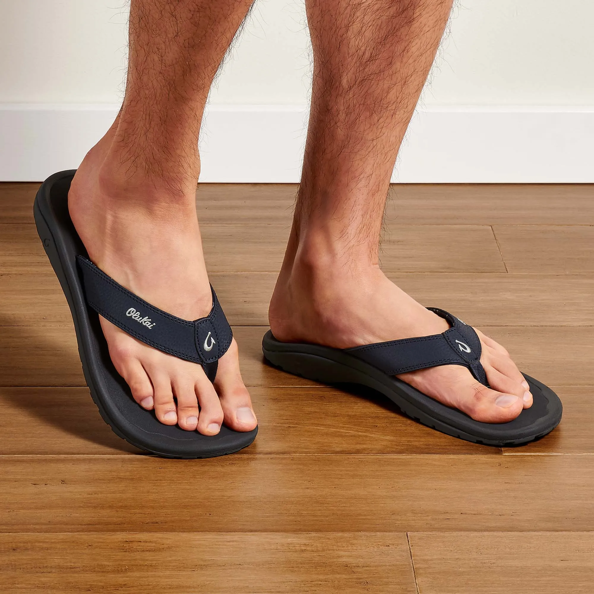 ??Ohana - Blue Depth / Dark Shadow Comfortable Adventure Shoes Outdoor Flats