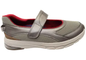 Urban Life Homyped Airstep MJ Womens Comfortable Wide Fit Mary Jane Shoes