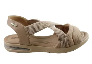 Comfortflex Janice Womens Comfortable Sandals Made In Brazil Simple Entry Easy on off
