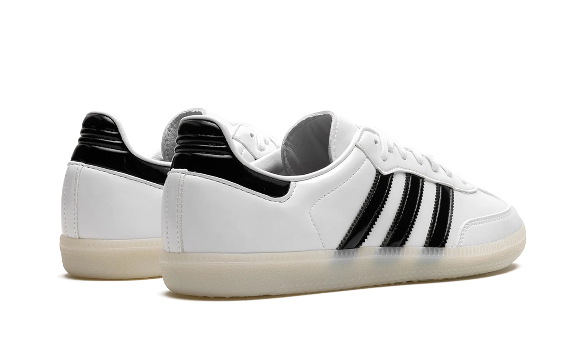 Samba "Jason Dill - White Patent Leather" Cliff Edge
