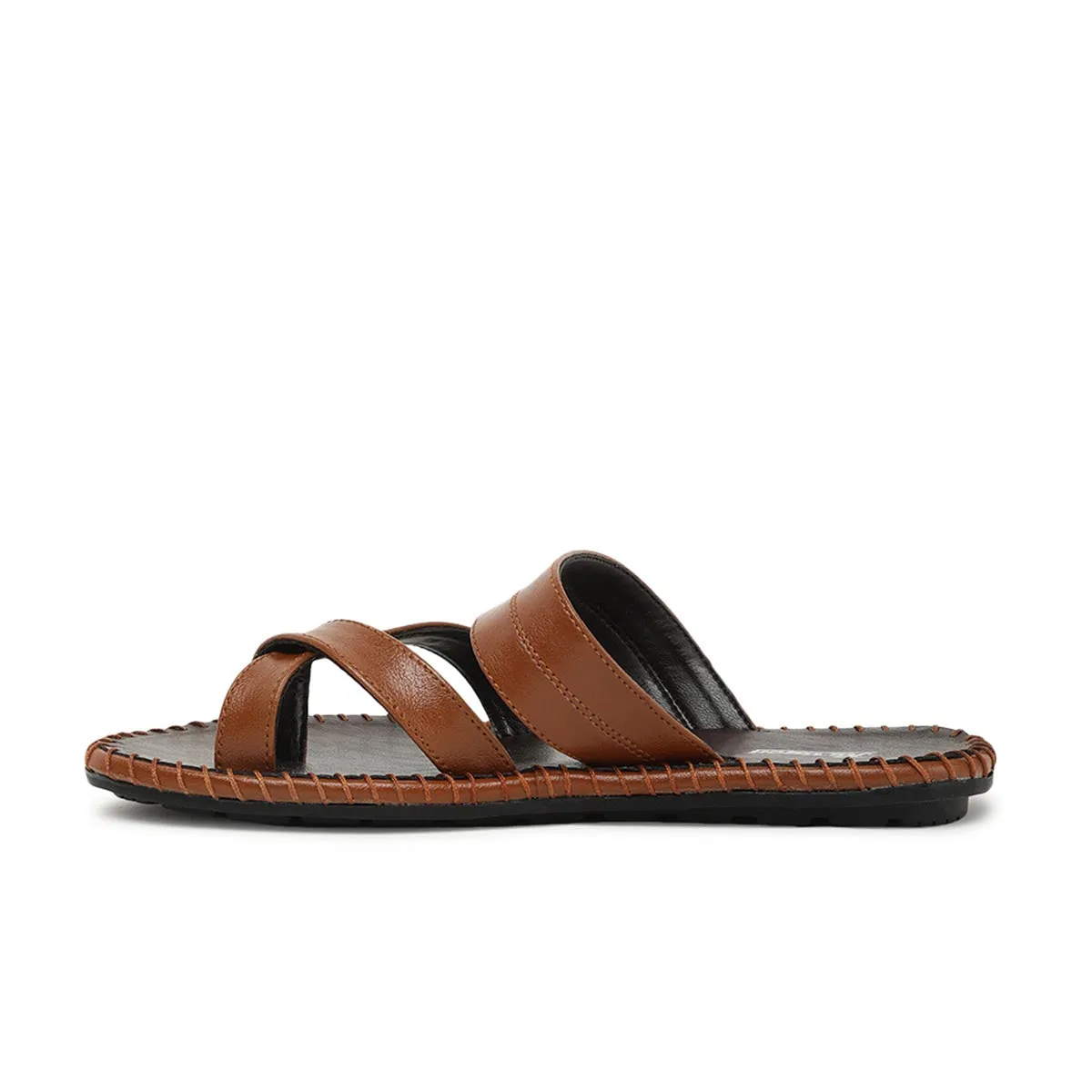 Paragon K2002G Men Stylish Sandals | Comfortable Sandals for Daily Outdoor Use | Casual Formal Sandals with Cushioned Soles Elastic Straps