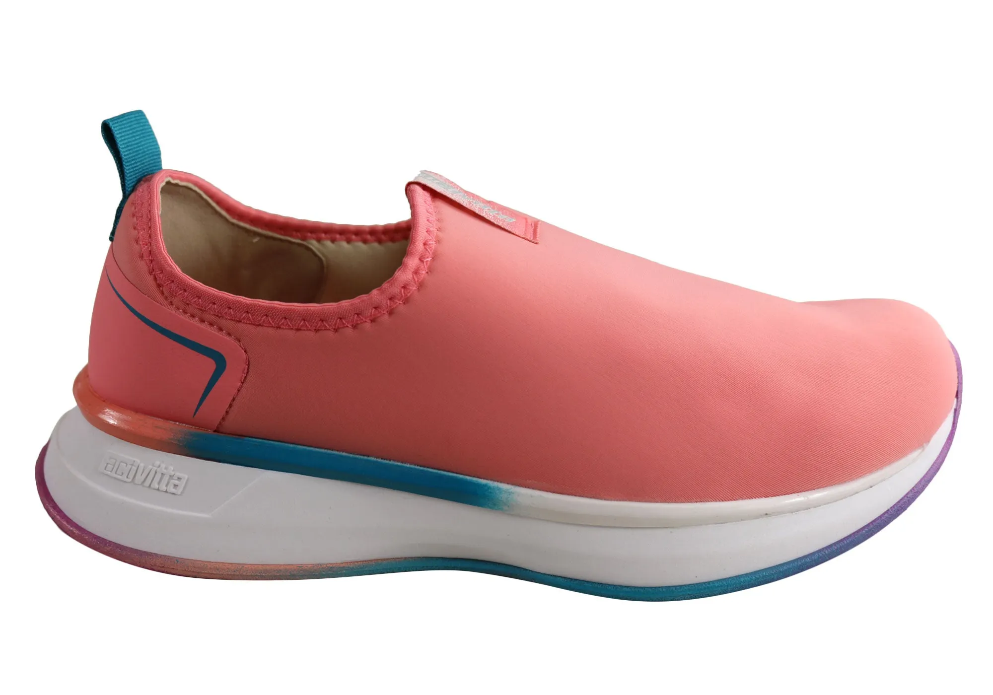 Festival Style Photo Day Actvitta Emmence Womens Comfort Cushioned Active Shoes Made In Brazil
