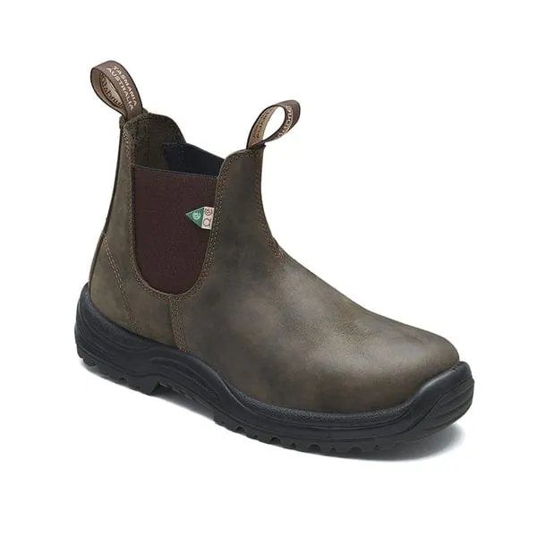 Stretch Fabric Work Commute Blundstone 180 - Work & Safety - Waxy Rustic Brown