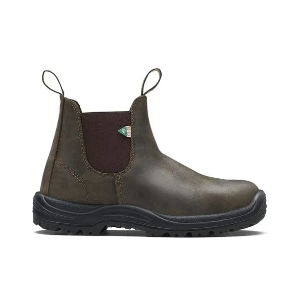 Blundstone 180 - Work & Safety - Waxy Rustic Brown Arch Support Health Focused Everywhere Fit