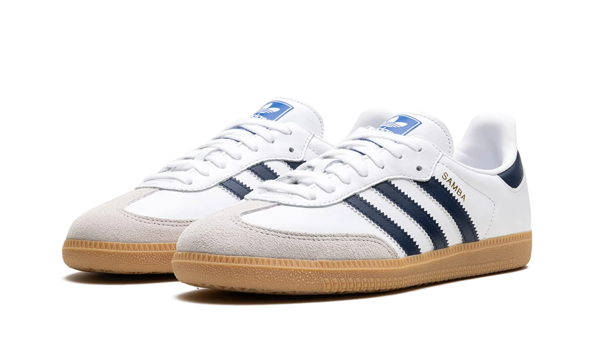 Hiking Leather Touch Samba OG "Cloud White Night Indigo"