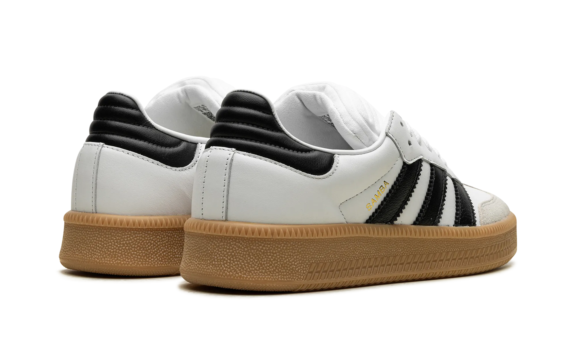 Samba XLG "White / Black" Durable Build Bounce Edge
