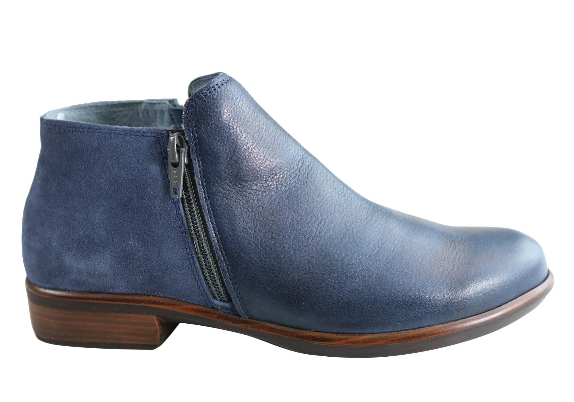 Timeless Appeal Naot Helm Womens Leather Comfortable Cushioned Supportive Ankle Boots