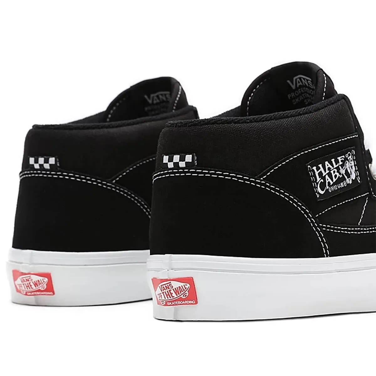 Surf Step Game Fit Vans Skate Half Cab - Black/White