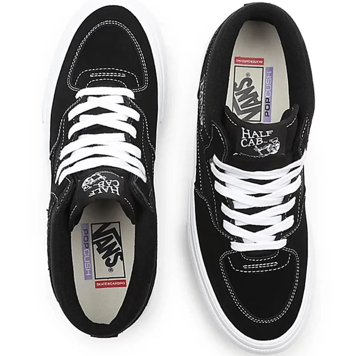 Training Vans Skate Half Cab - Black/White